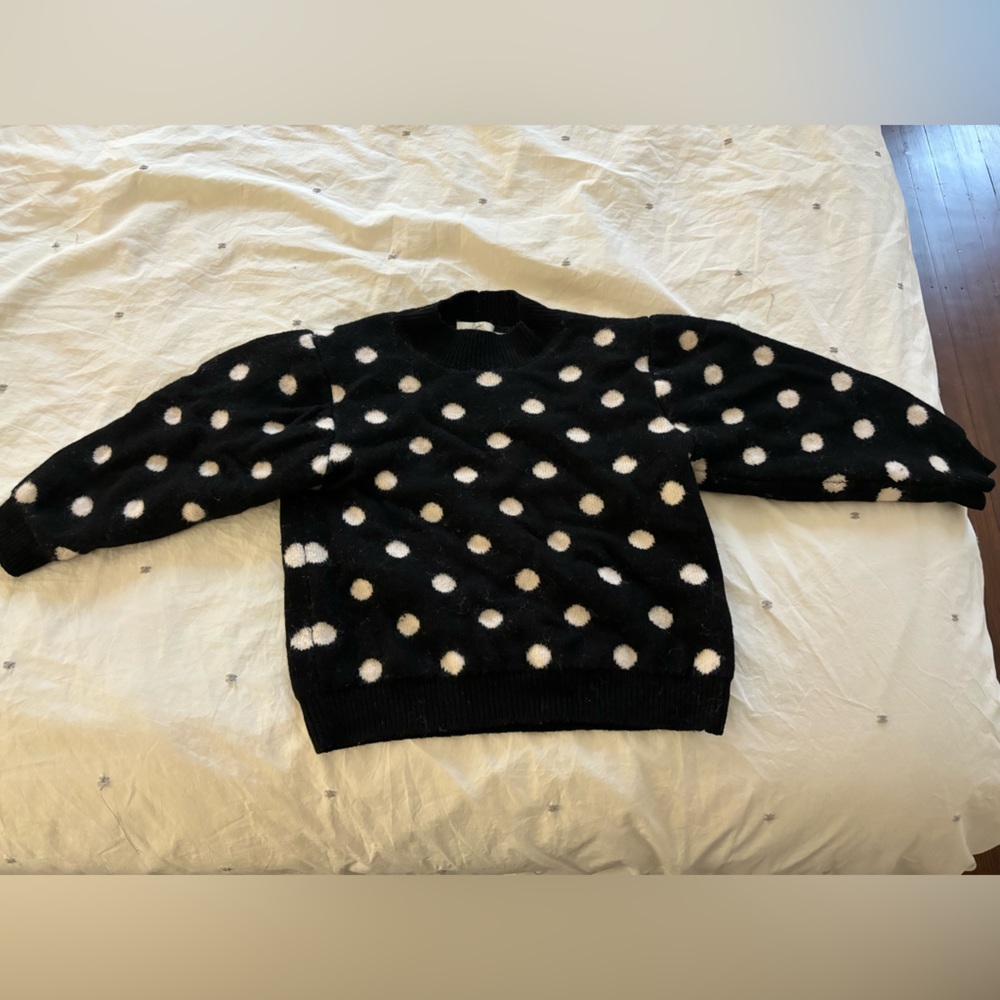 Joie Polka Dot Sweater S